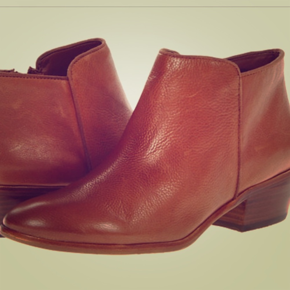 Sam Edelman Petty ankle brown bootie